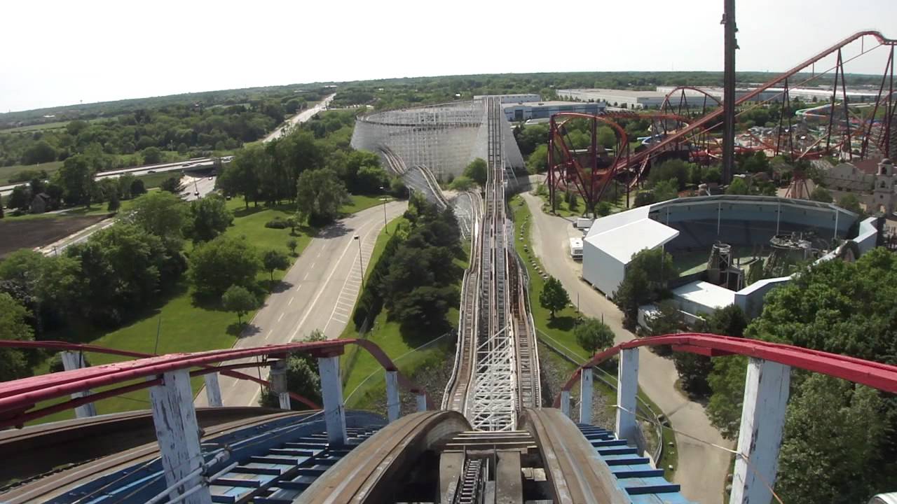 American Eagle POV (blue?) - Six Flags Great America