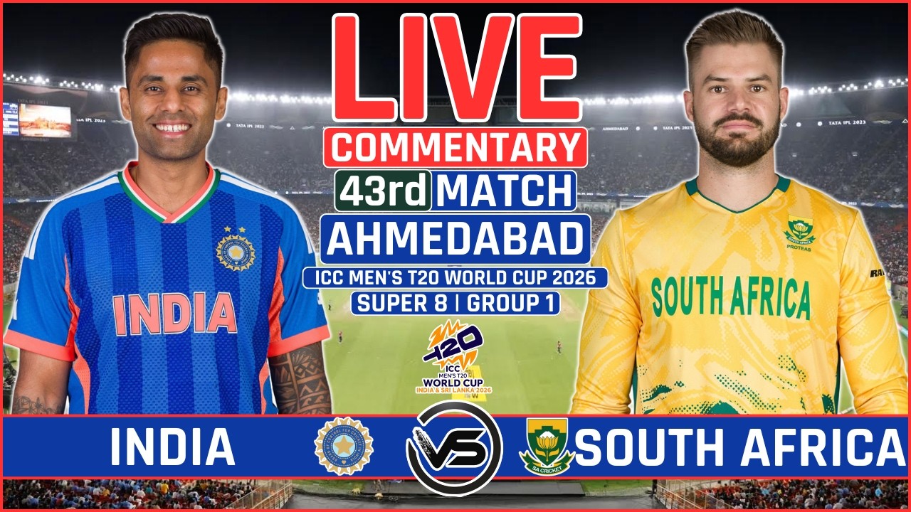 ICC T20 World Cup Live: India vs South Africa Live Scores | IND vs SA Live Scores & Commentary