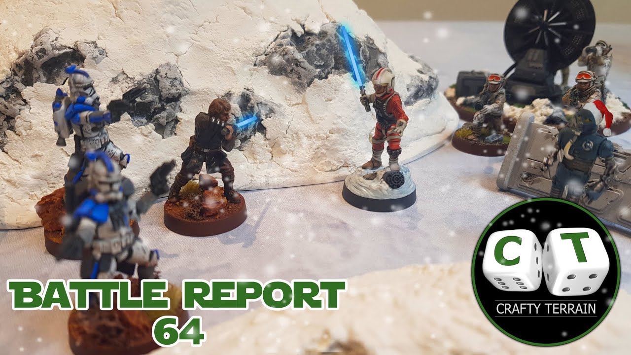 Star Wars Legion Battle Report 64: Luke Skywalker vs Anakin Skywalker