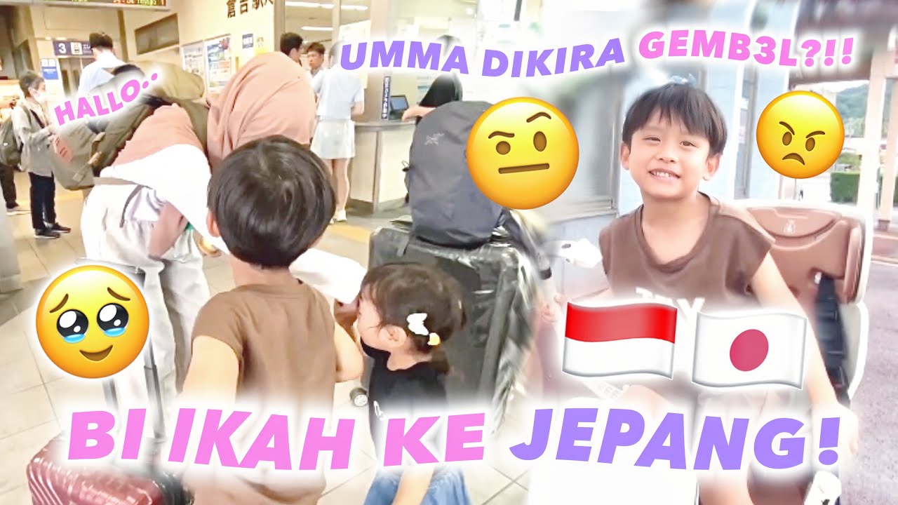 ALHAMDULILAH BIK IKAH SUDAH DATANG DI JEPANG BESTIE ‼️NATSUKI DAN RITSUKI SEMANGAT JEMPUT