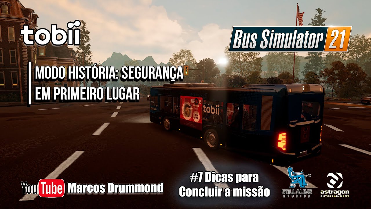 Bus Simulator 21: Angel Shores #7 Missão do Modo História: Segurança em Primeiro Lugar