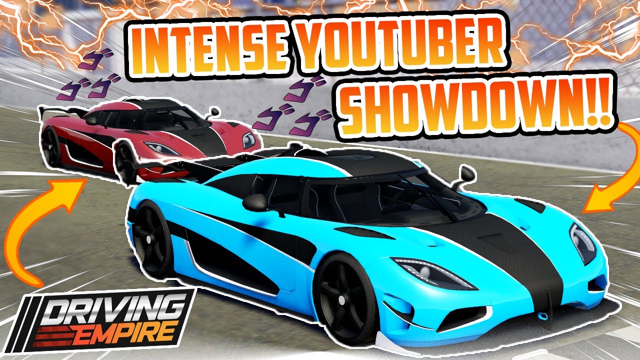 YOUTUBER RACE SHOWDOWN!! Jeffington VS GeneralKiko!! | Driving Empire | Roblox