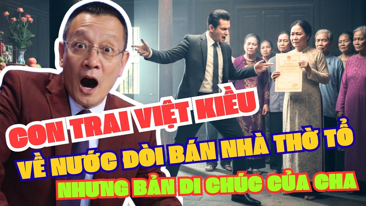 Con Trai Việt Kiều Về Nước Đòi Bán Nhà Tổ – Nhưng Bản Di Chúc Của Cha Khiến Cả Nhà Sững Sờ