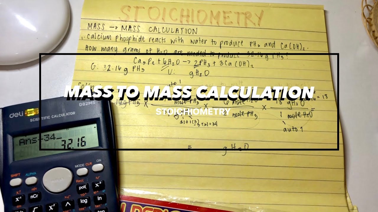 MASS TO MASS CALCULATION STOICHIOMETRY TUTORIAL (TAGALOG VERSION) | The Filipina ABM Student