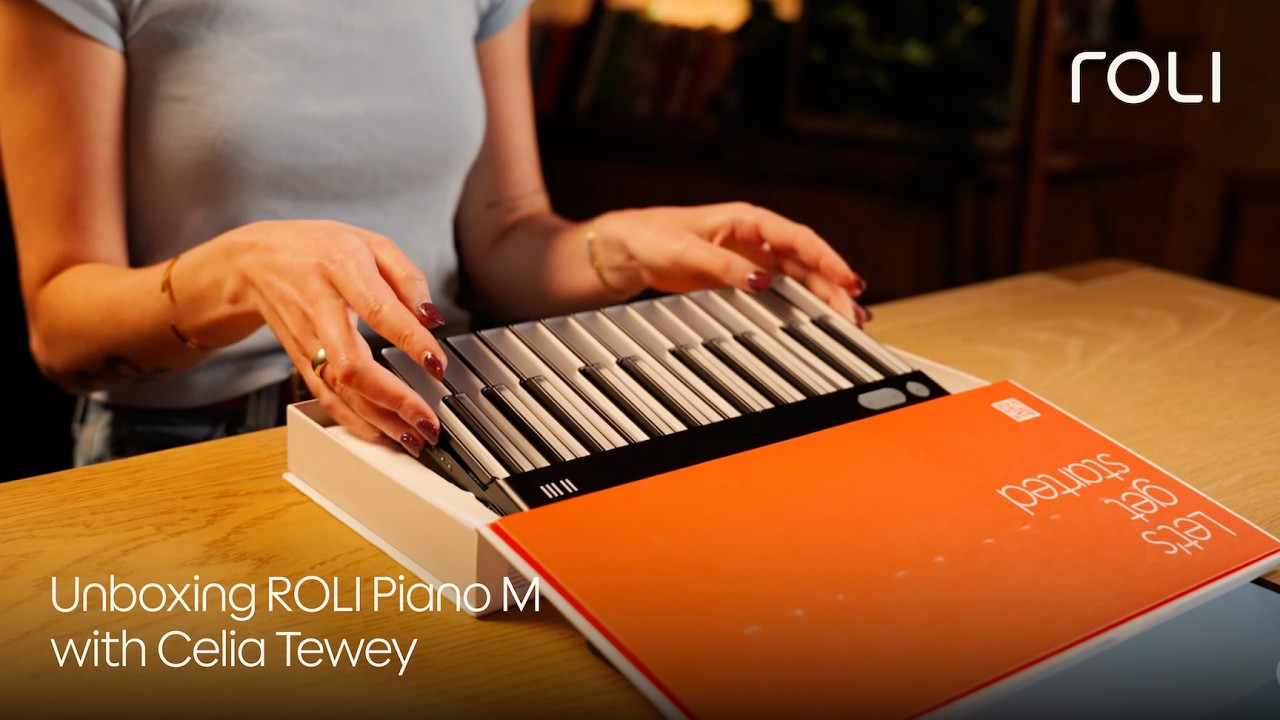 What's in the box? Unboxing ROLI Piano M