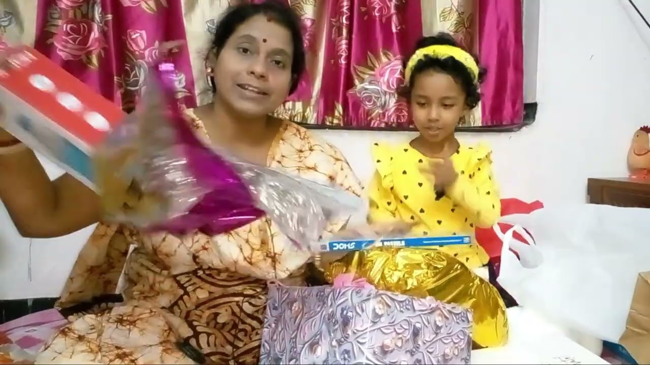 আজ মেয়ের Birthday Gift গুলো Unboxing করলাম .... 