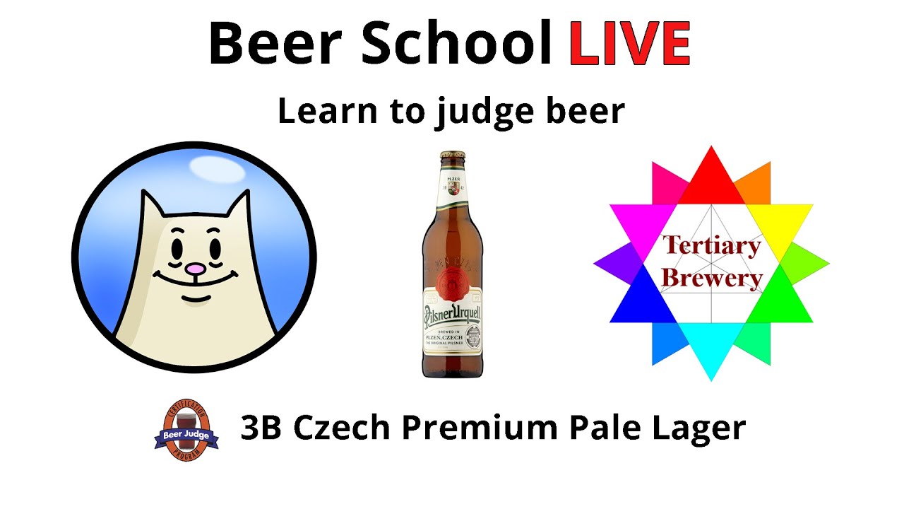 Learn to judge beer. BJCP 3B Czech Premium Pale Lager -Pilsner Urquell