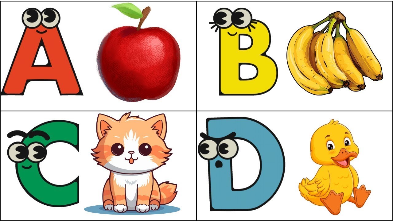Песня про алфавит для дошкольников | Развивающее видео для малышей | Песня про алфавит для детско...