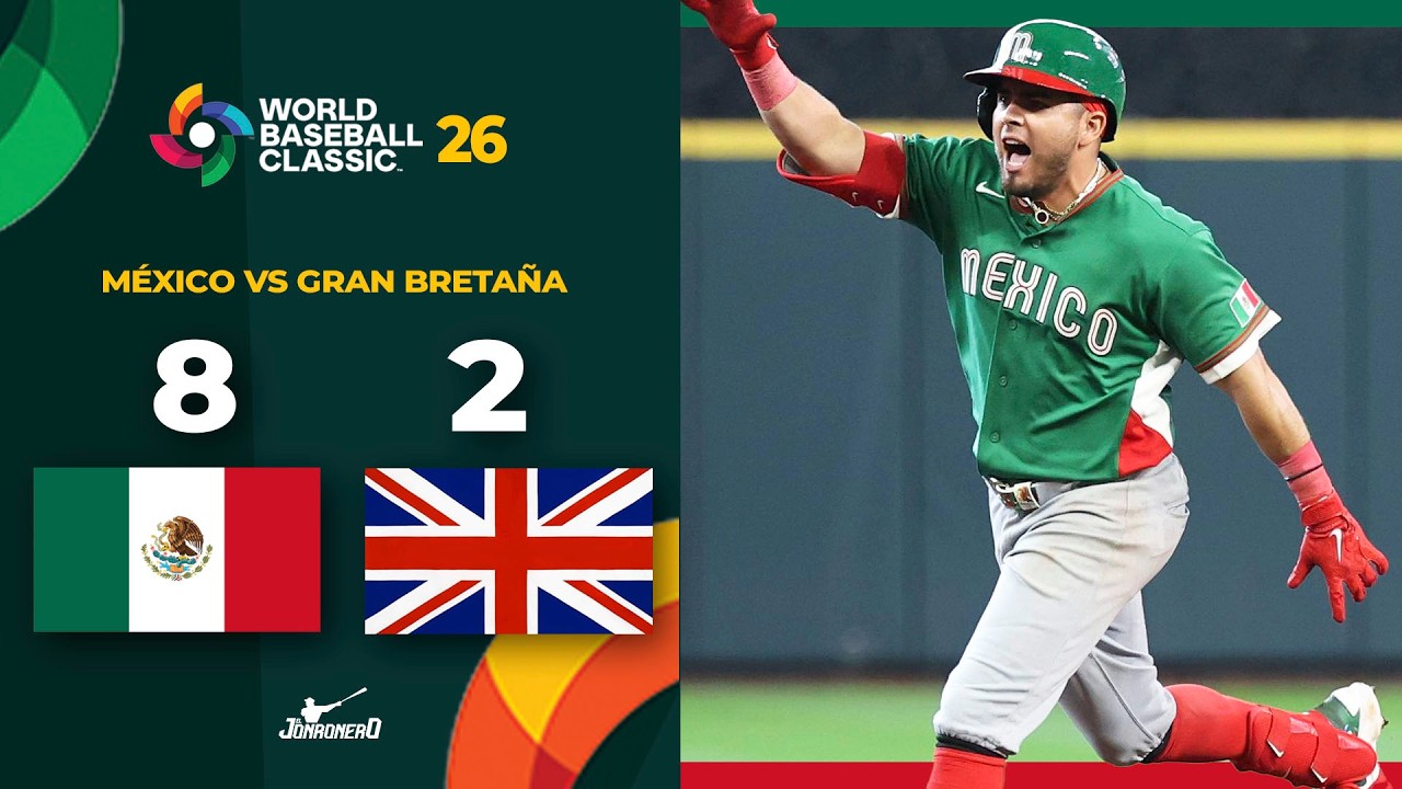 MÉXICO INICIA con GOLPE DE AUTORIDAD contra GRAN BRETAÑA en EL CLÁSICO MUNDIAL