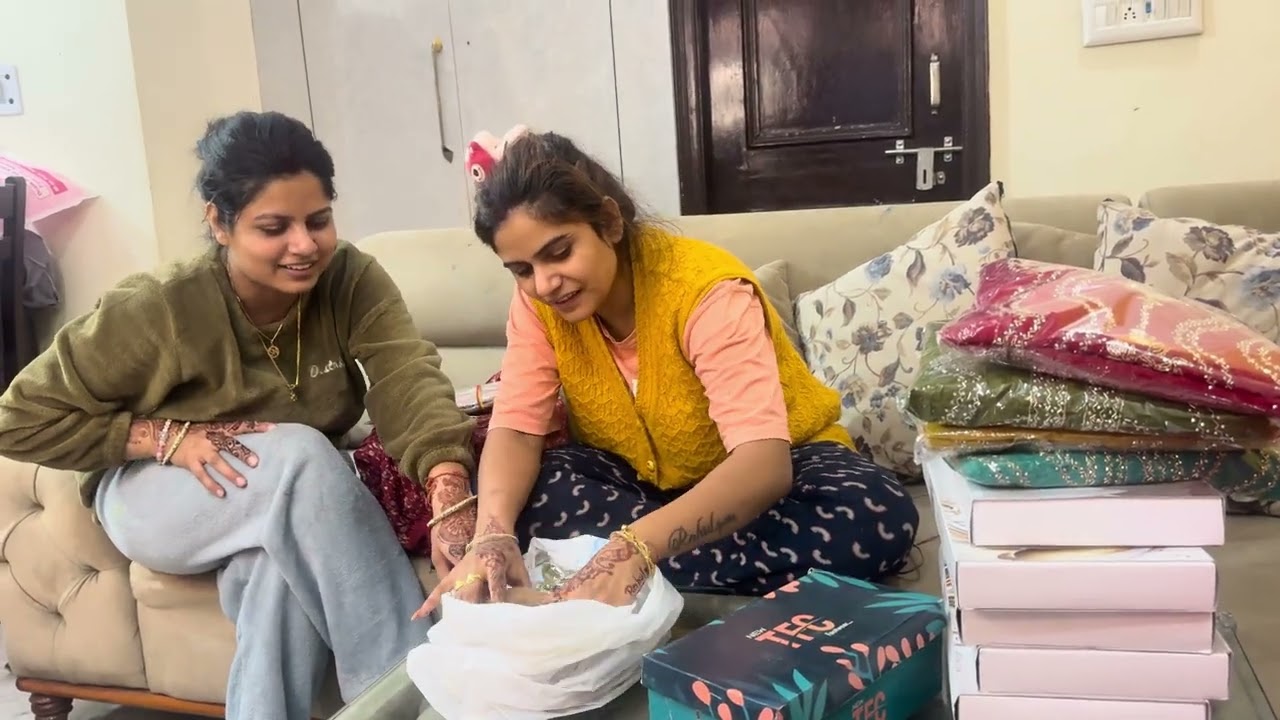 निक्की की ससुराल से क्या क्या आया हमारे लिए 🤔