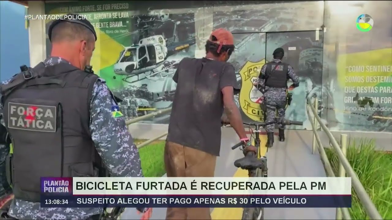 PM recupera bicicleta furtada vendida por R$ 30!