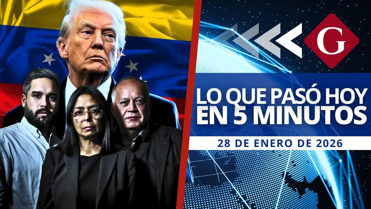 🔵 Noticias 28 enero: CHAVISMO DESCARTA ADELANTO DE ELECCIONES EN VENEZUELA | Noticiero