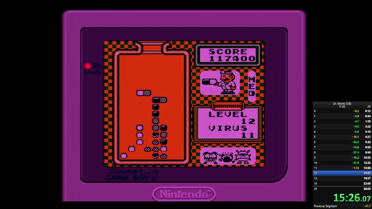 Dr. Mario (GB) 0-20 
