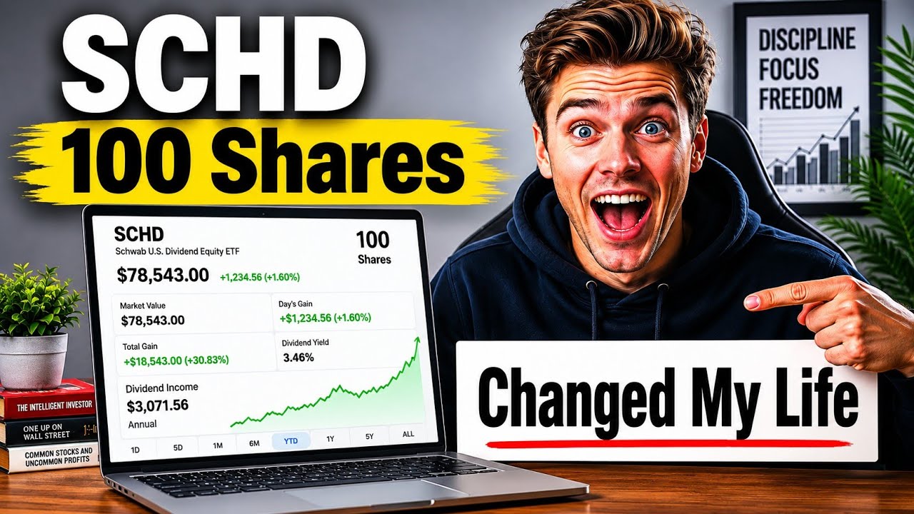 Почему 100 акций SCHD навсегда изменили мое отношение к деньгам