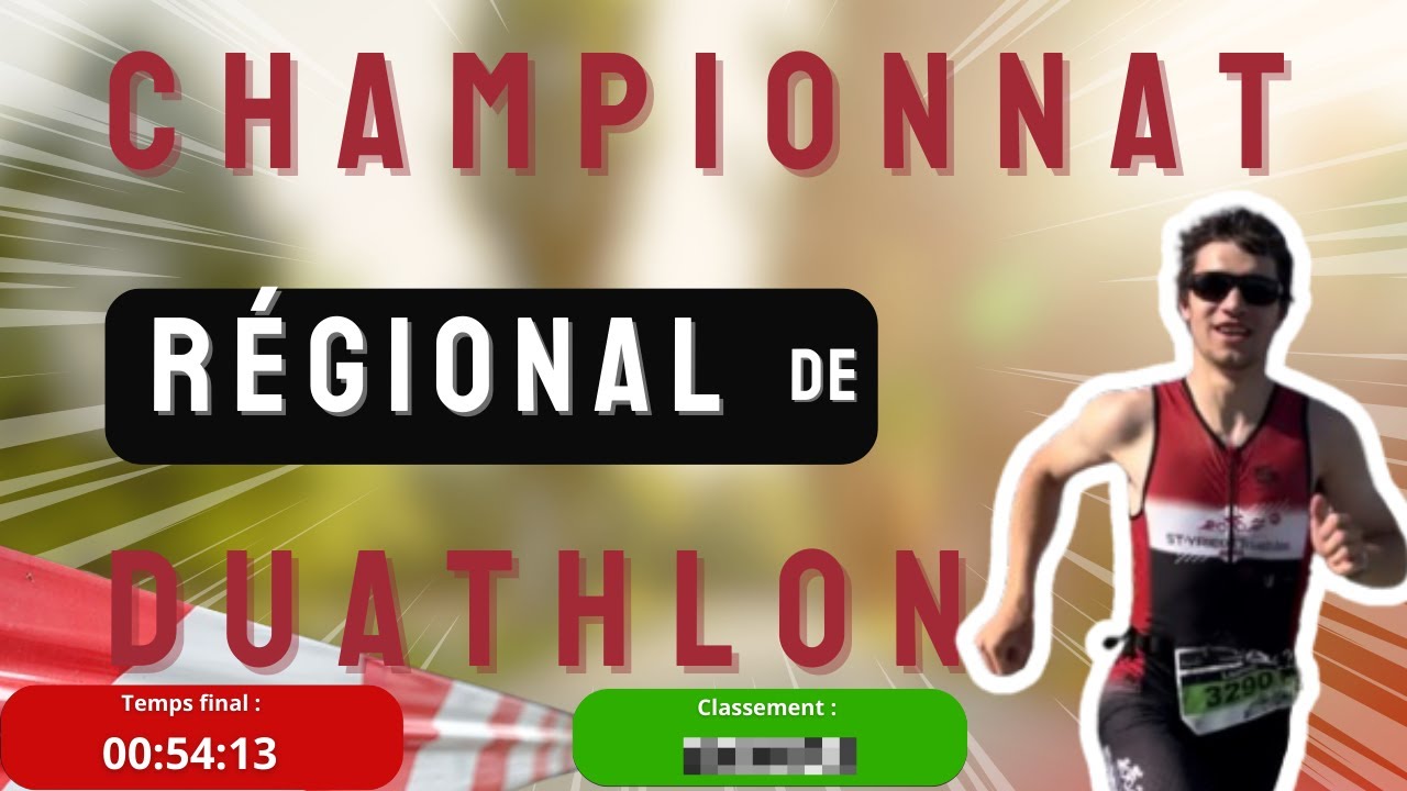 Je change de sport ! CHAMPIONNAT REGIONAL DE DUATHLON