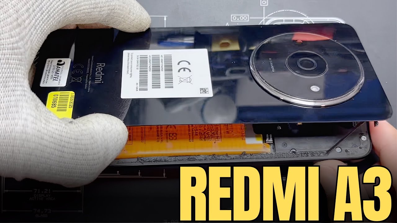 COMO ABRIR O REDMI A3 PASSO A PASSO PARA TROCAR TELA, BATERIA E MUITO MAIS!