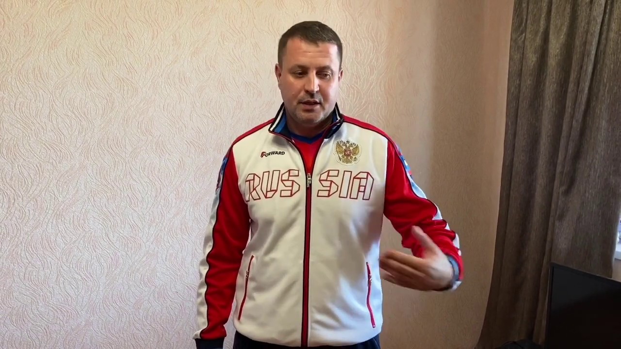 Тренировка старшего тренера сборной команды России по тхэквондо Титкина Сергея Викторовича