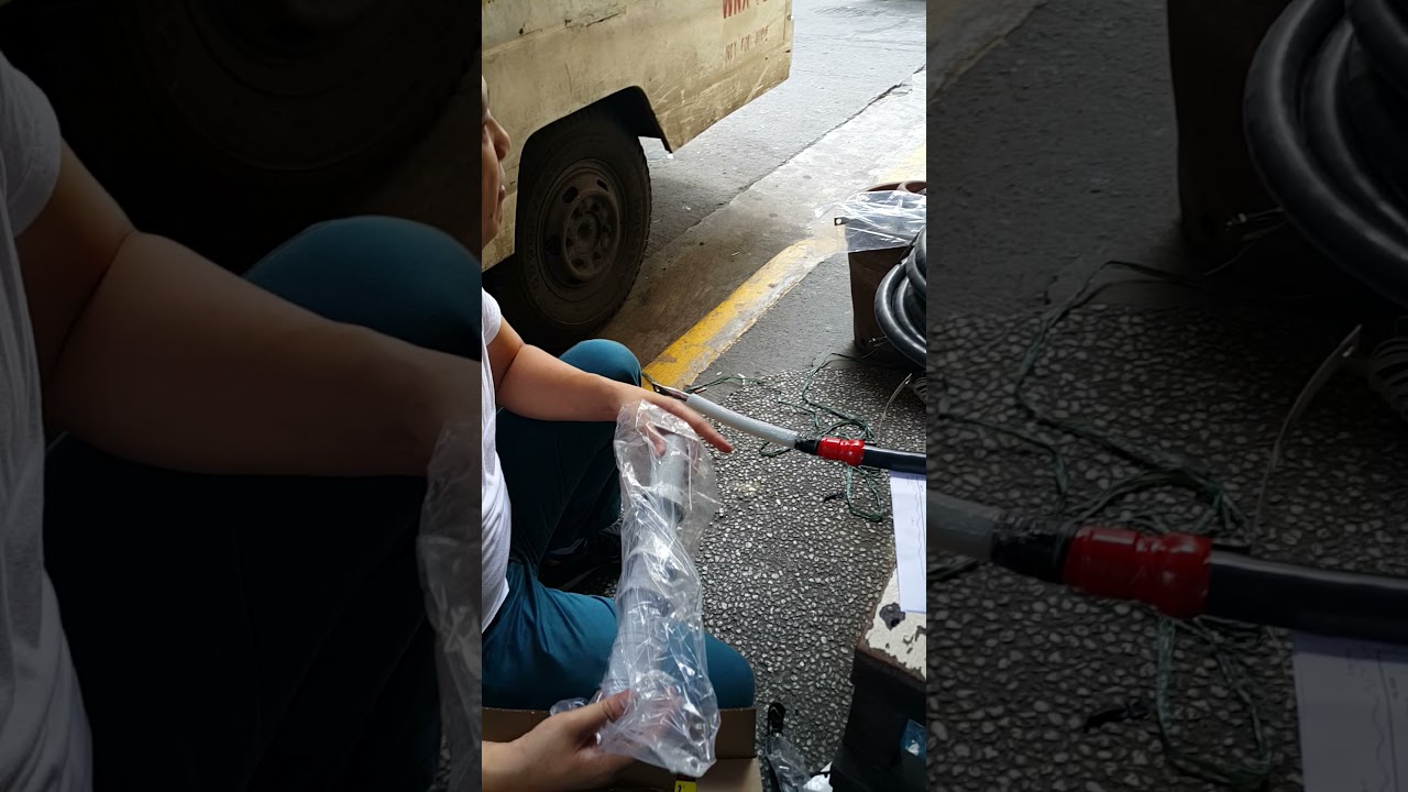High Voltage 3M Cold Shrink Termination Detail Guide with the expert, sa gilid lang ginawa.
