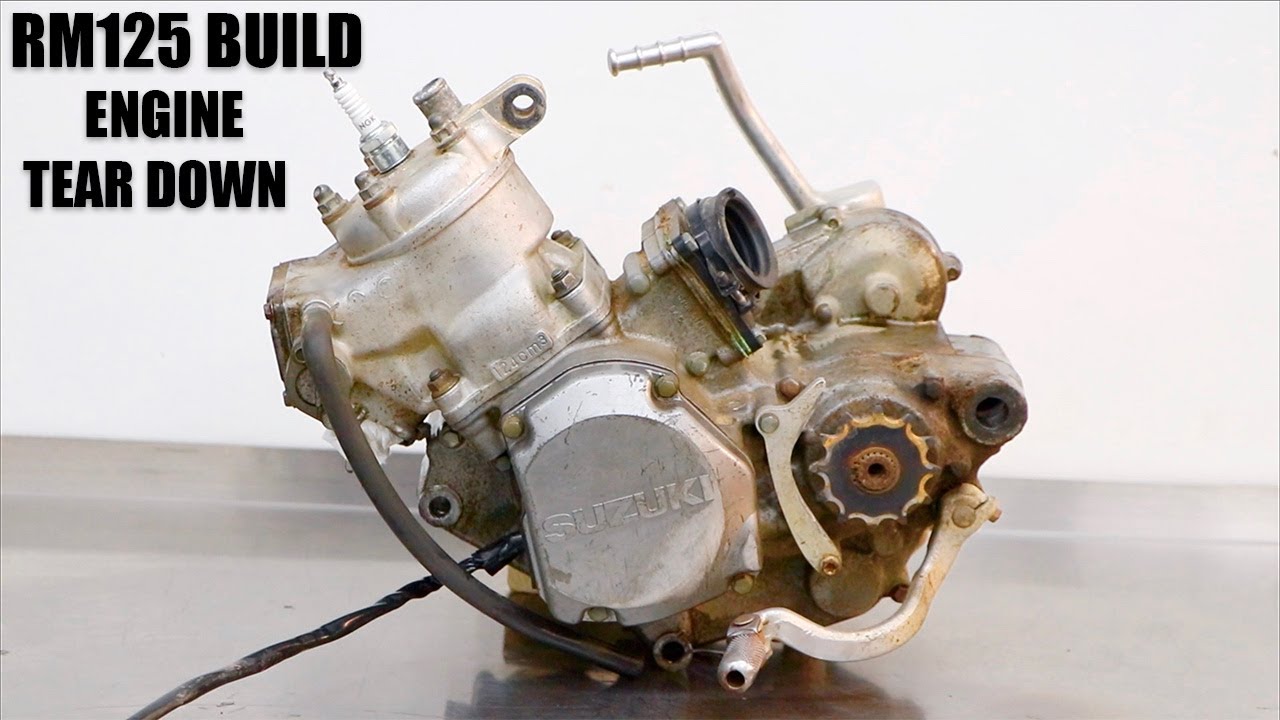 2020 RM125 Build - ENGINE Tear Down
