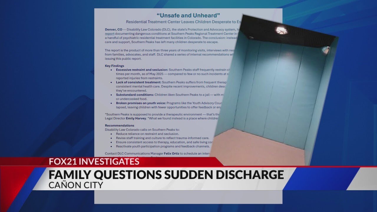 Family questions sudden discharge after report cites dangerous conditions at treatment center
