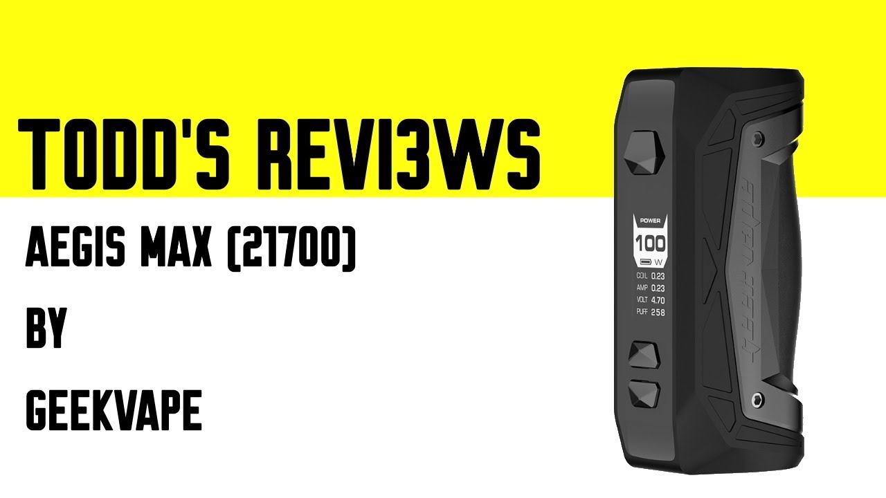AEGIS MAX (21700) by Geekvape