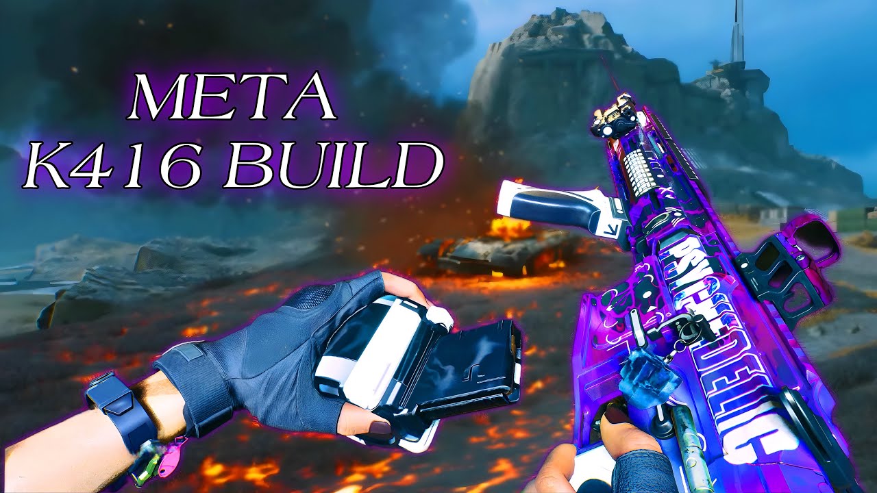 Delta Force Mobile Playing Long Barrel K416 With New Skin in Warfare | DELTA FORCE MOBILE S4