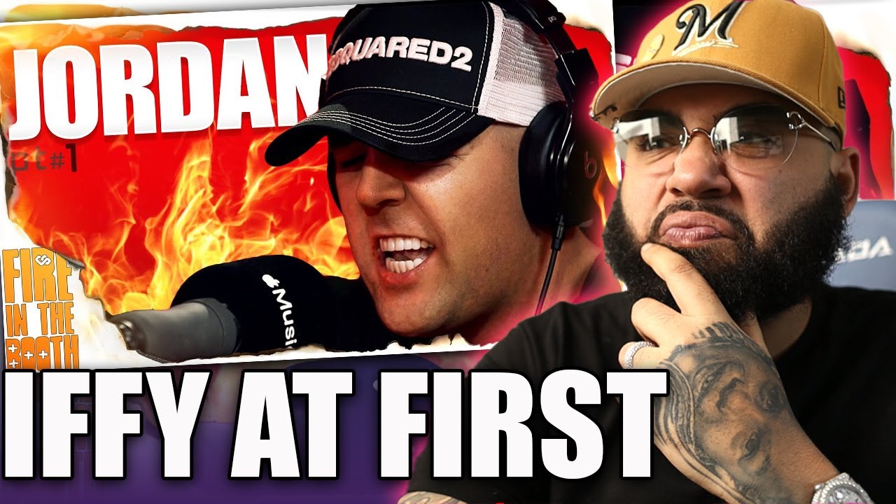 JORDAN CAME TO COOK - Fire in the Booth - REACTION