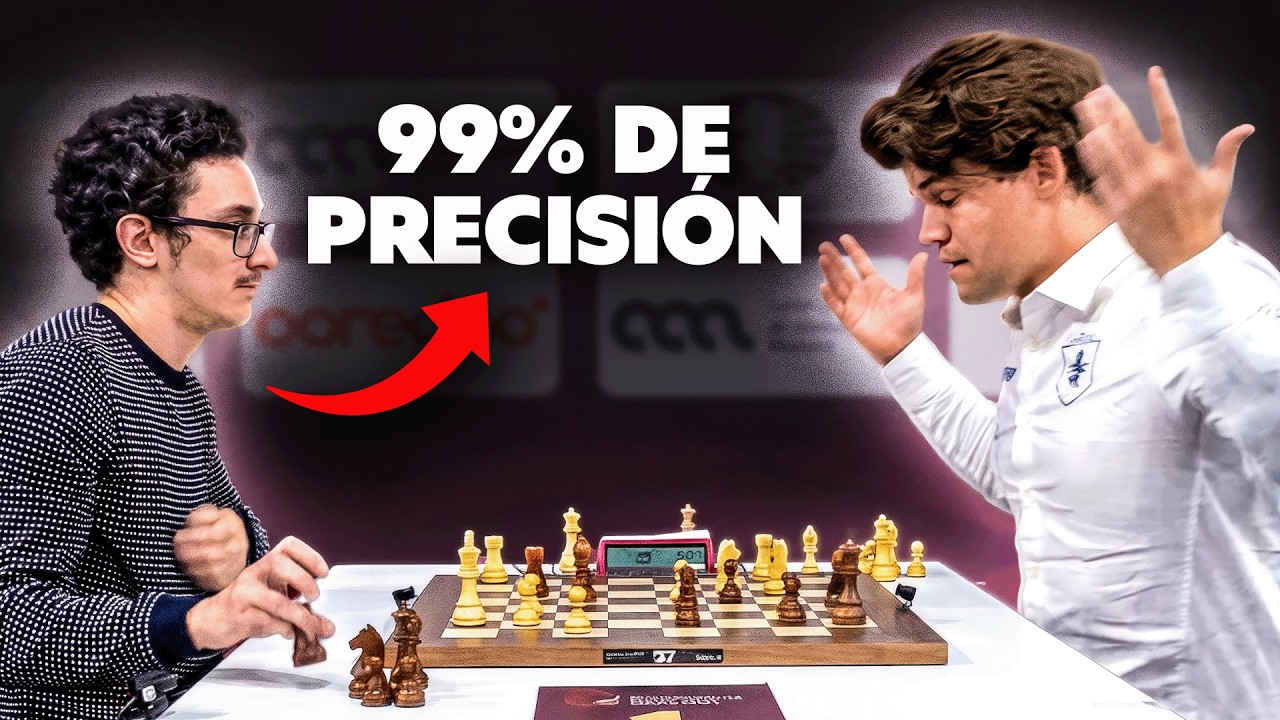 CARLSEN COLAPSA ante la GENIALIDAD de CARUANA