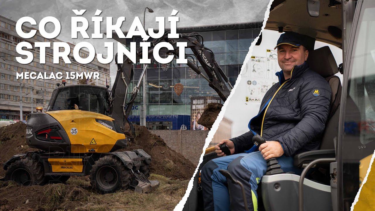Co říkají strojníci | Mecalac 15MWR | OK Stavby