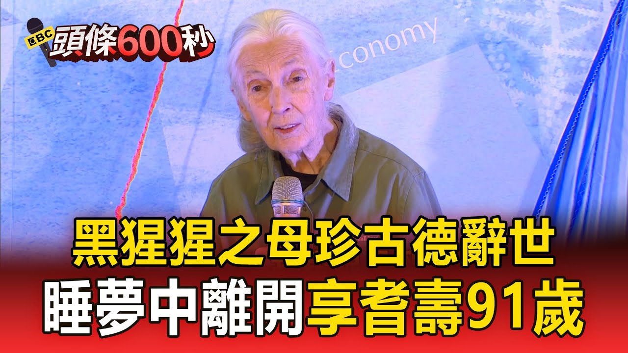 「黑猩猩之母」珍古德辭世享耆壽91歲！26歲前往非洲「栽入研究」打開傳奇一生