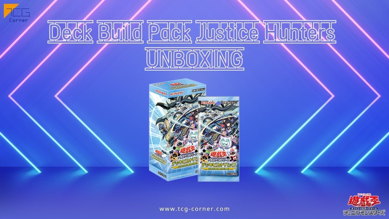Unboxing Justice Hunter Deck Build Pack!  Dragon Tail, K9, and Yummy Revealed!