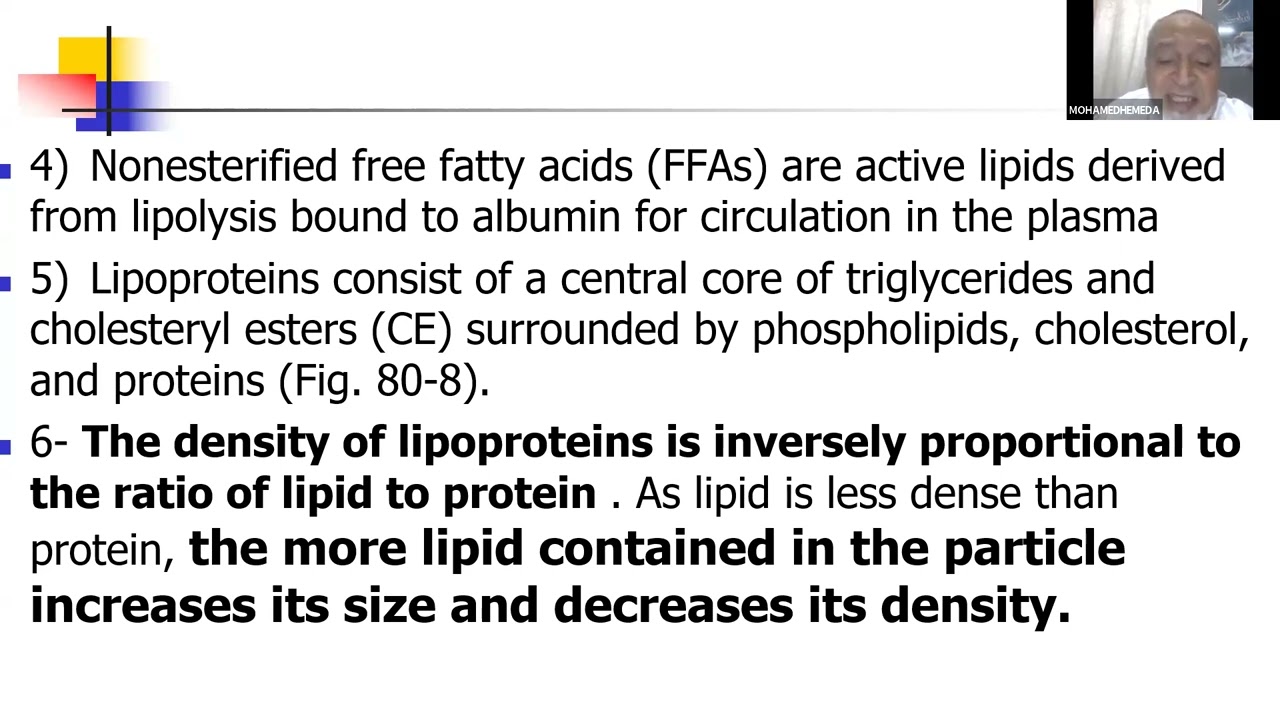 LECTURE 10 106 3 Disorders of Lipoprotein
