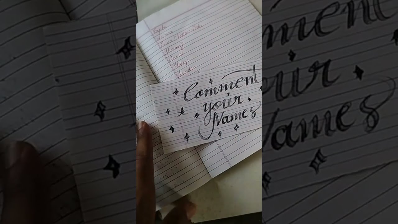 Writing Subscribers Name 😍😍🥰