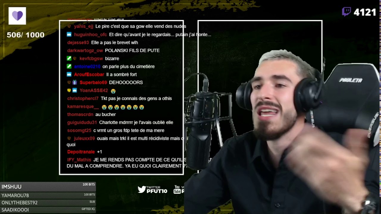 Pfut réagit au drama twitter de TheKaïri78
