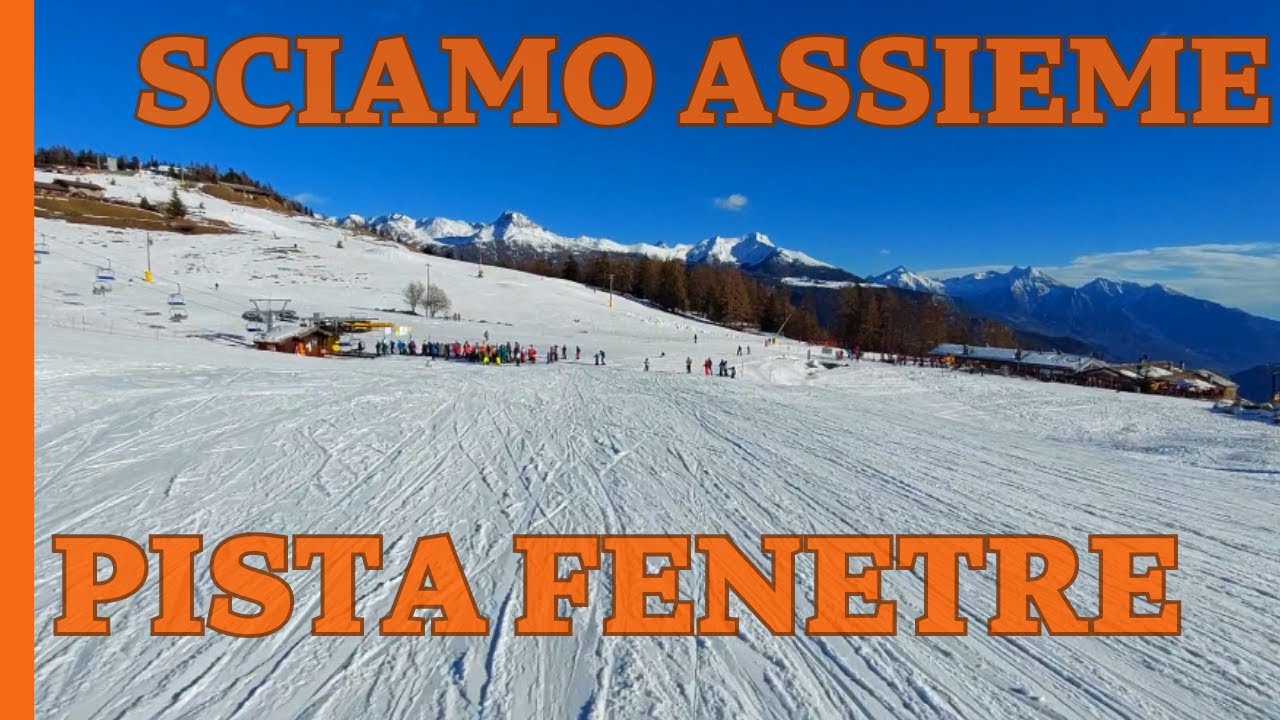 Pista Fenetre: sciare a Torgnon ⛷️❄️