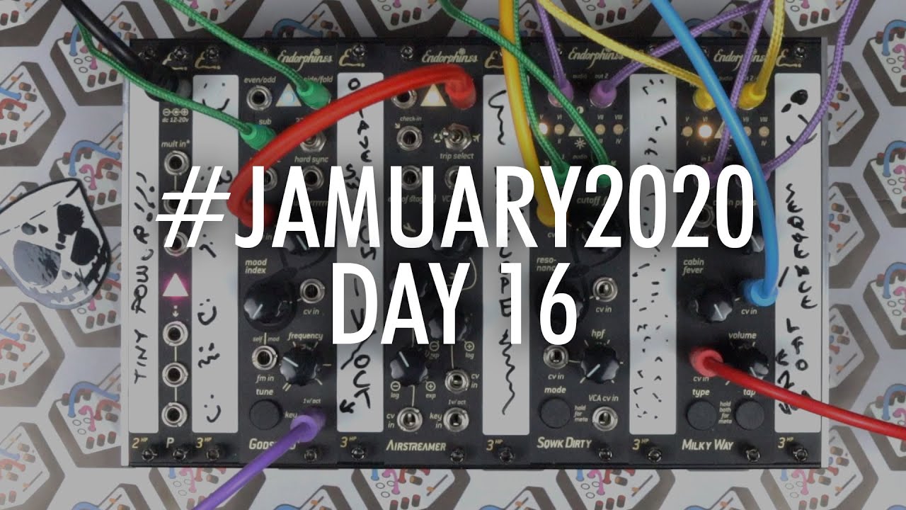 WOW - Endorphin.es 6HP Eurorack modules // #JAMUARY2020 DAY 16