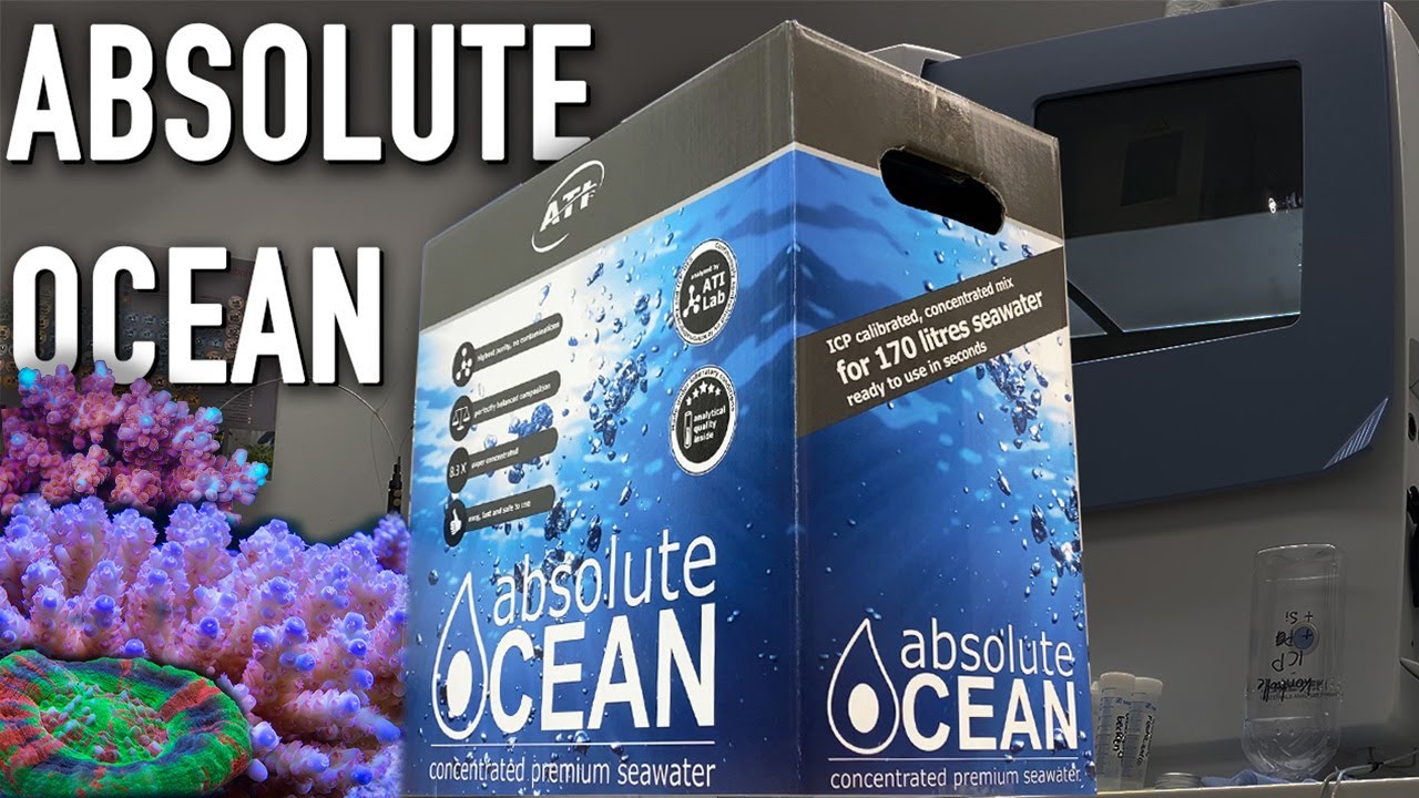 Ideales Meerwasser für's Aquarium - ABSOLUTE OCEAN und was es kann I ATI AQUARISTIK