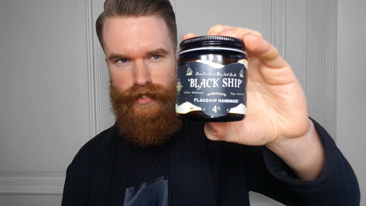 "Black Ship" by Flagship | A True Heavy Hold Waterbased Pomade!
