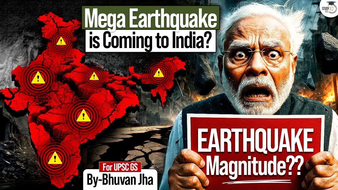 India&rsquo;s Next Big Earthquake | Scientists Reveal Alarming Fault Line Warnings! | StudyIQ