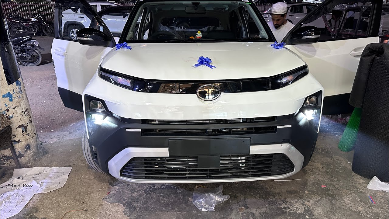 2026 new Tata punch upgrade BI projector fog lamp without wiring cutting installation