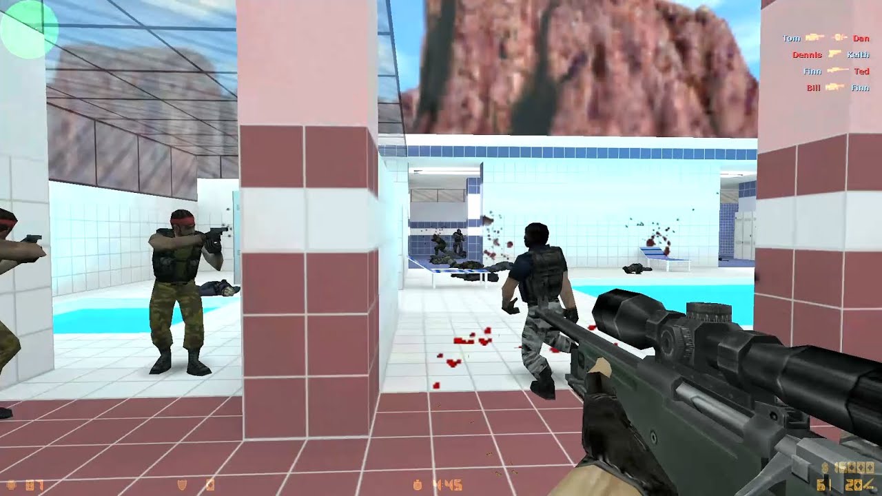Map Fy Pool Day CS 1.6 (Counter-Strike 1.6)