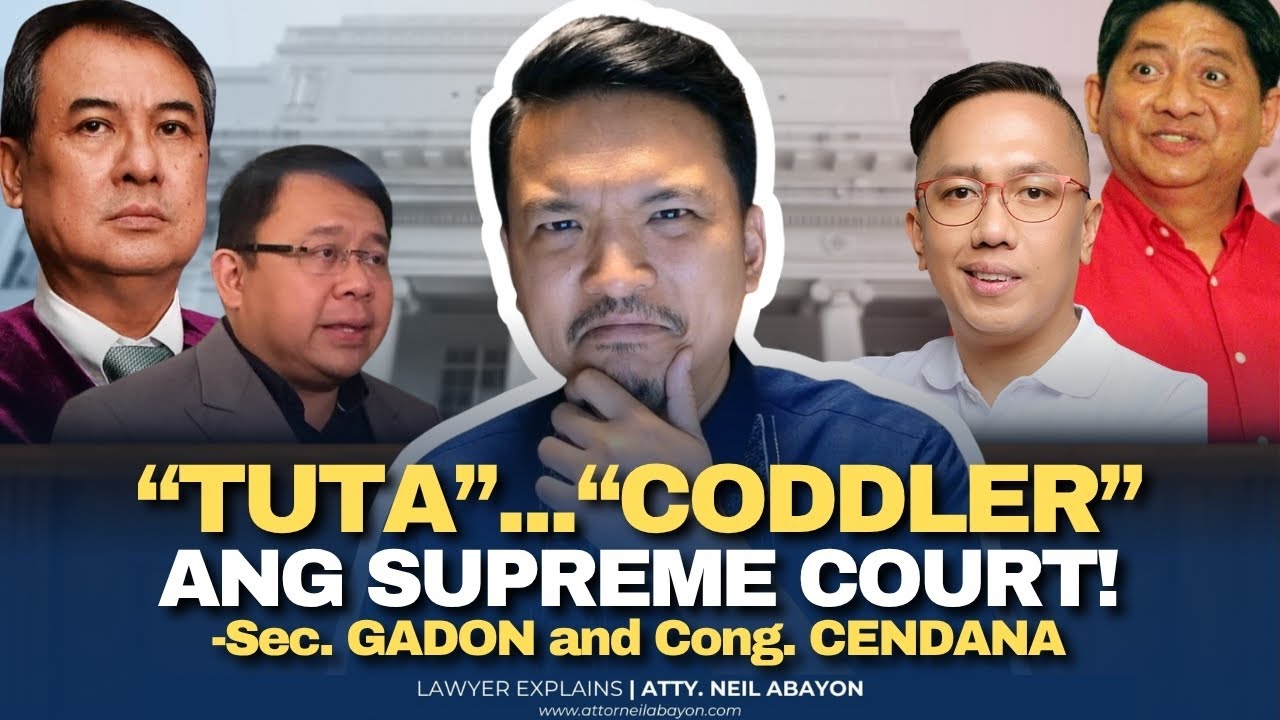INDIRECT CONTEMPT CASES FILED! Ano ba talaga ang CONTEMPT? #LawyerExplains #AttorNEIL