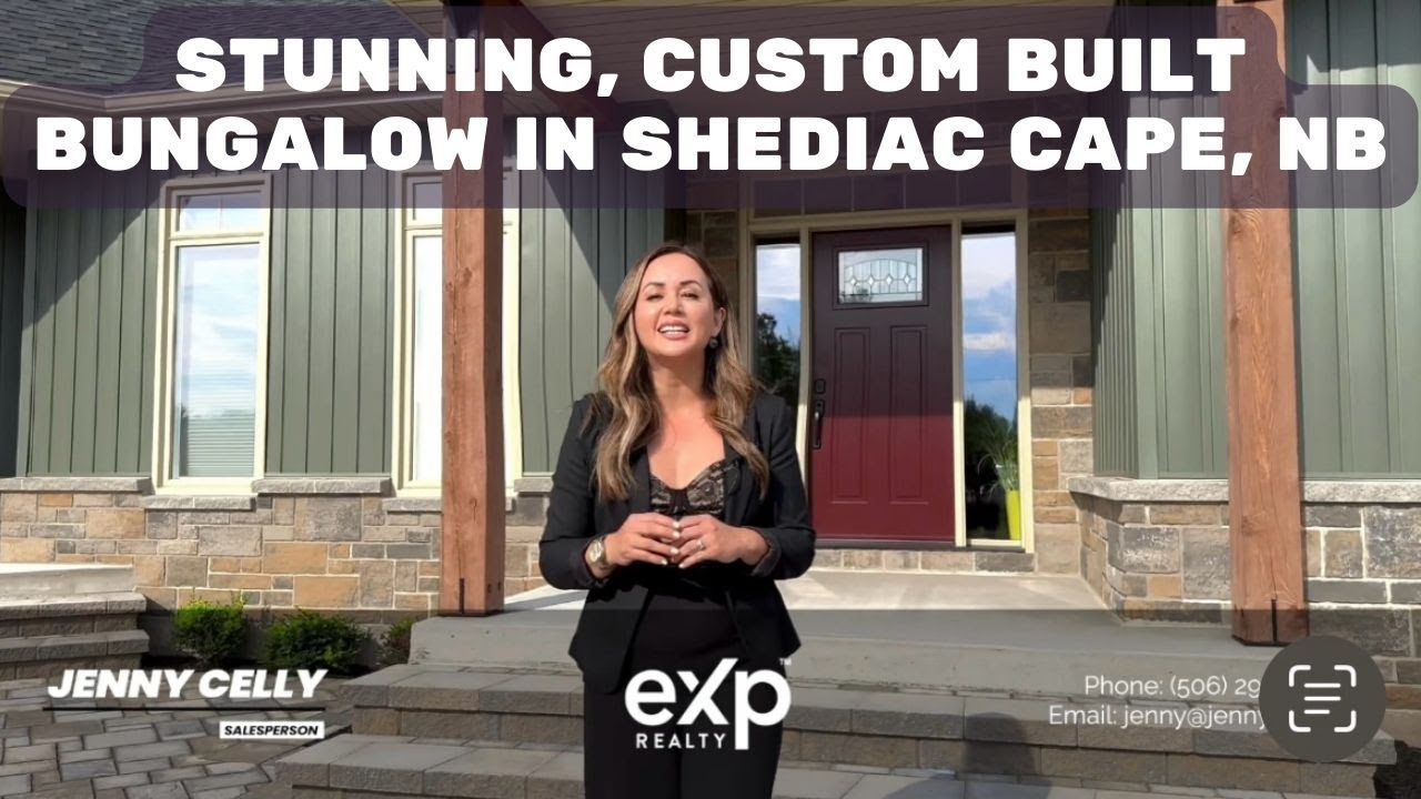 Discover 319 Bateman Mill: An exquisite, custom-built home on 7 serene acres in Shediac Cape, NB
