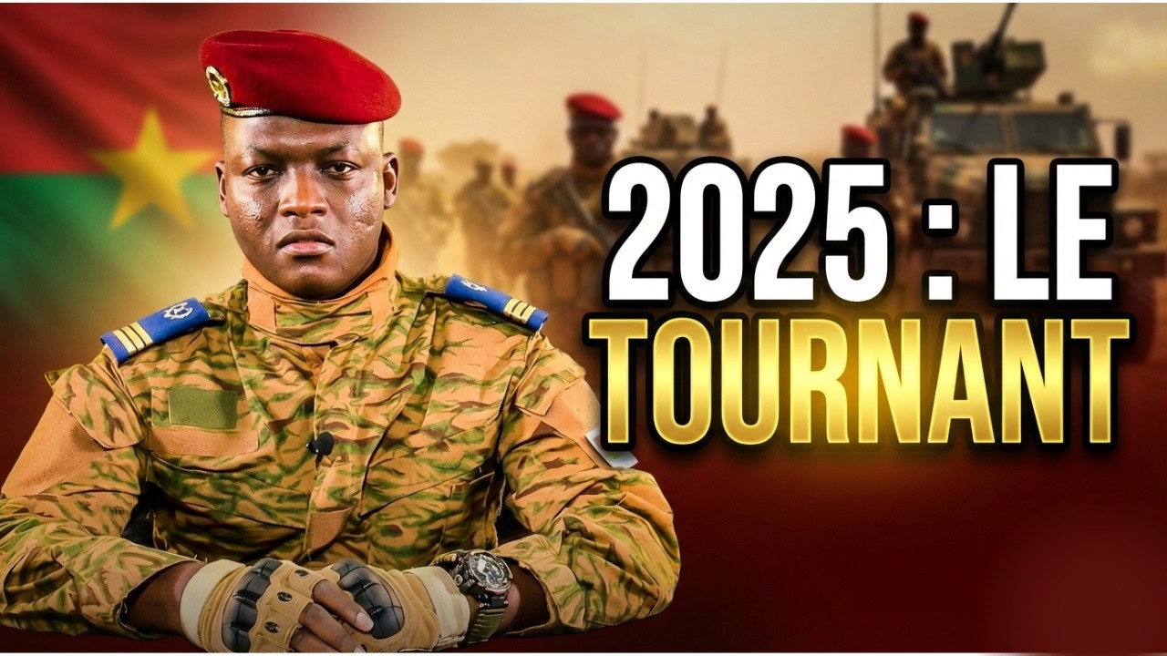 Capitaine Ibrahim Traoré en 2025 : les actions qui ont marqué le Burkina Faso.