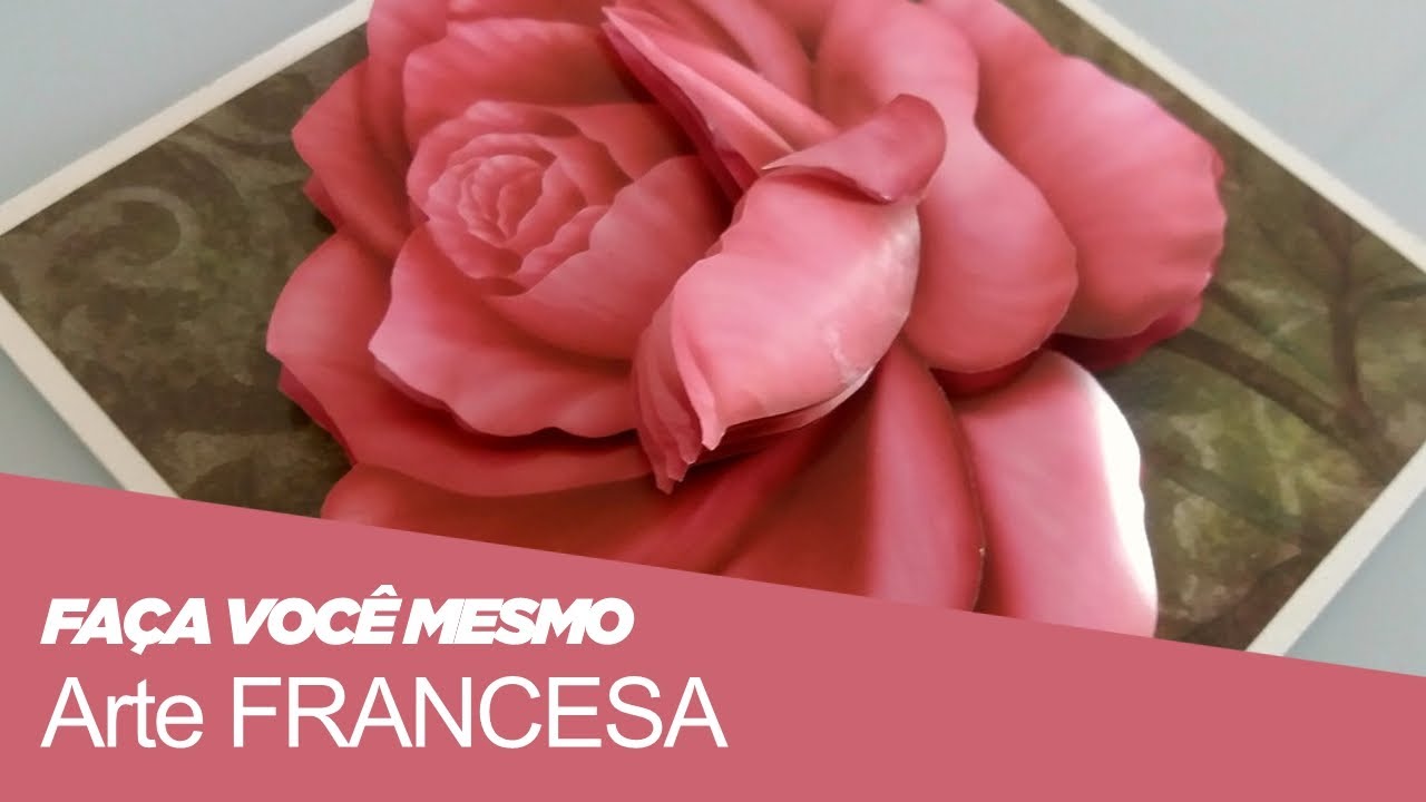 Artesanato Técnica: Arte francesa