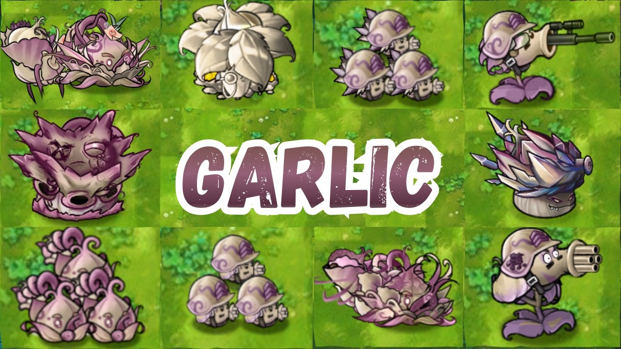 PVZ Fusion 3.3 Challenge - All GARLIC Plants Fusion Vs Obsidian Gargantuar - Who Will Win?