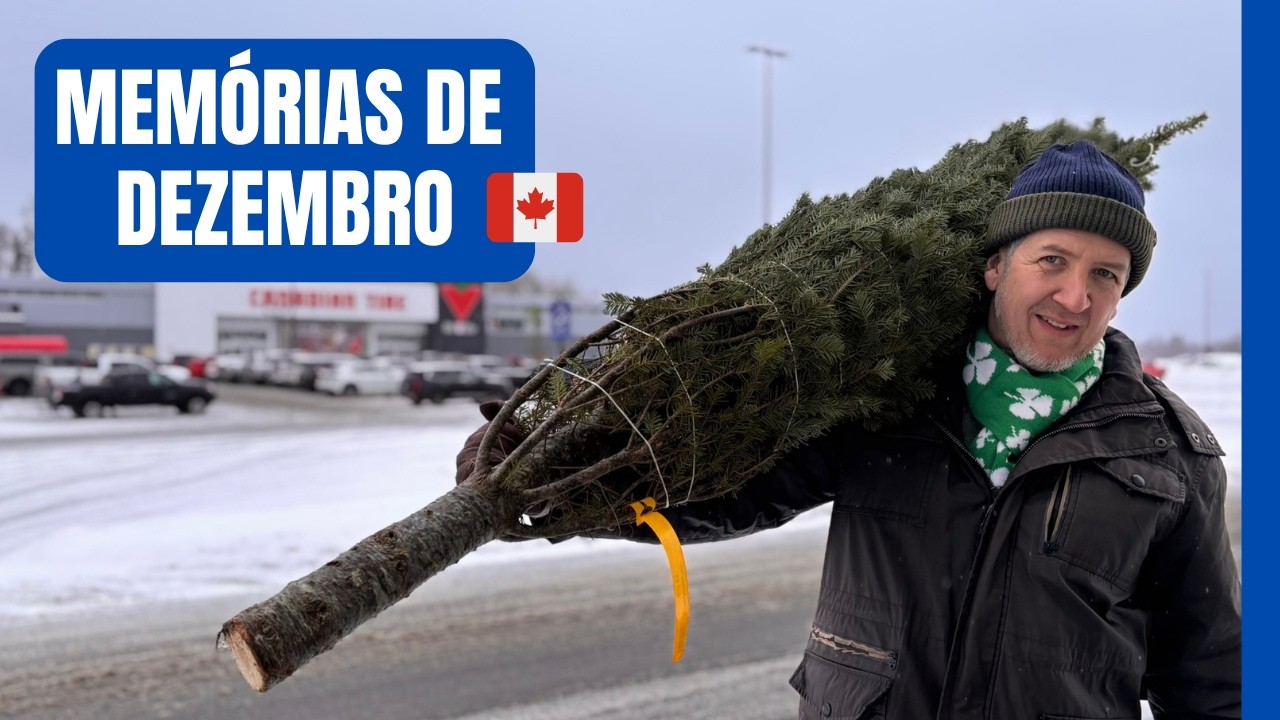 ÁRVORE de natal de VERDADE e  BODES DE PIJAMAS | Timmins - Canadá