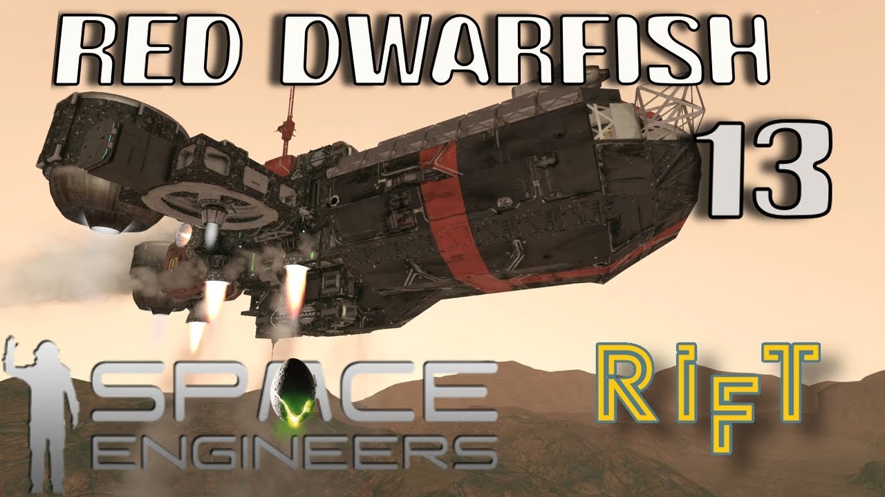 "Red Dwarfish" - Securing Cryopods | RIFT: A Space Engineers Story Ep 13 | Multiplayer Survival RP