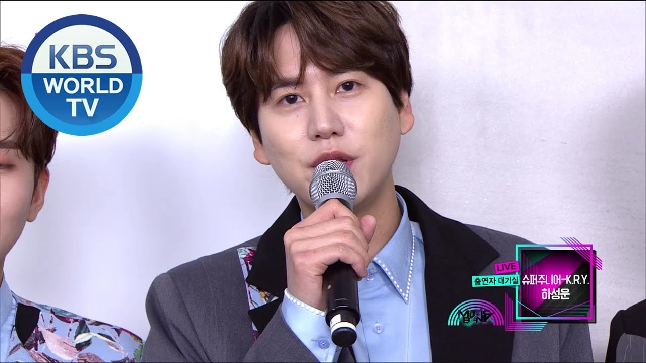 Interview with SUPER JUNIOR-K.R.Y. & HA SUNG WOON  [Music Bank / 2020.06.12]