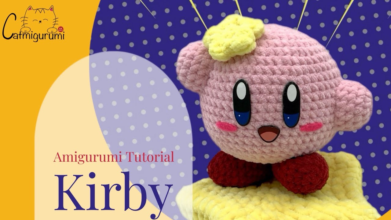 Kirby Amigurumi Crochet Tutorial